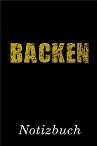 Backen Notizbuch