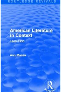 American Literature in Context