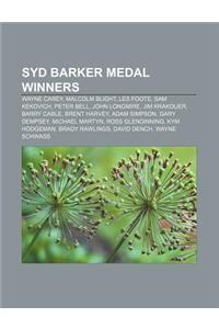 Syd Barker Medal Winners