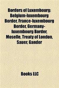 Borders of Luxembourg