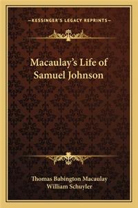 Macaulay's Life of Samuel Johnson