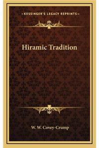 Hiramic Tradition