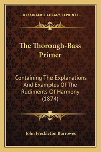 Thorough-Bass Primer