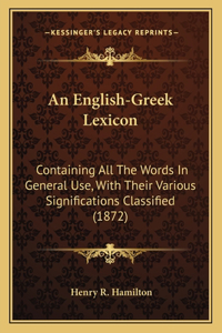 English-Greek Lexicon