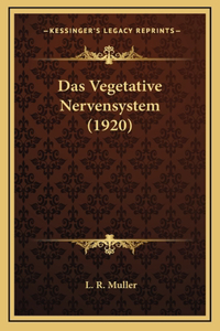 Vegetative Nervensystem (1920)