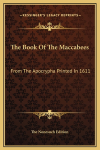 The Book Of The Maccabees