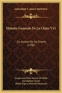 Histoire Generale De La Chine V11