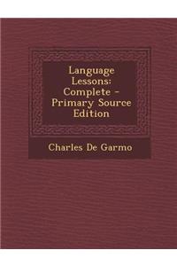 Language Lessons: Complete