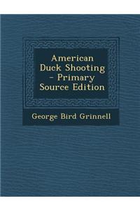 American Duck Shooting