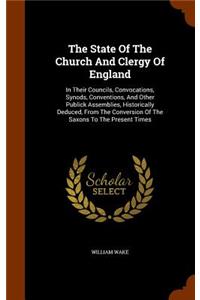 State Of The Church And Clergy Of England