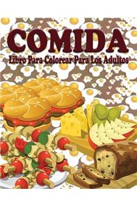 Comida Libro Para Colorear Para Los Adultos