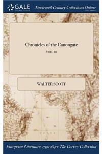 Chronicles of the Canongate; Vol. III