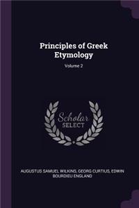 Principles of Greek Etymology; Volume 2
