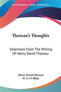 Thoreau's Thoughts