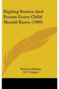 Kipling Stories And Poems Every Child Should Know (1909)