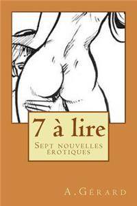 7 à lire