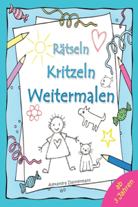 Rätseln, Kritzeln, Weitermalen