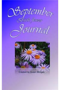 September Birth Flower Journal