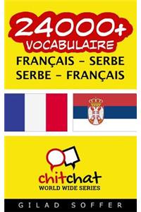 24000+ Francais - Serbe Serbe - Francais Vocabulaire