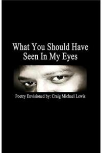 What You Should Have Seen In My Eyes