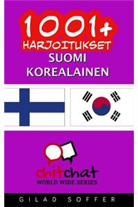 1001+ harjoitukset suomi - korealainen