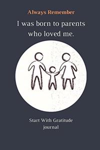 I Was Born to Parents Who Loved Me