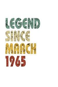 Legend Since March 1965