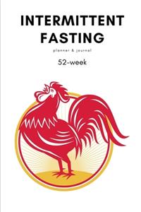 Rooster Theme Intermittent Fasting Planner