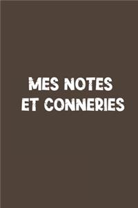 Mes notes et conneries