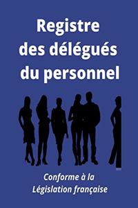 Registre des délégués du personnel