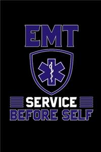 Inspirational Emergency Medical Technician (EMT) Theme Notebook