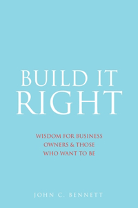 Build It Right