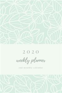 2020 Weekly Planner And Monthly Calendar