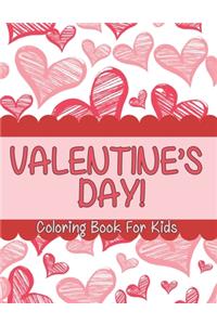 Valentine's Day coloring book for kids