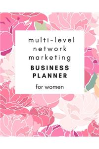 Multi-Level Network Marketing Business Planner for Women