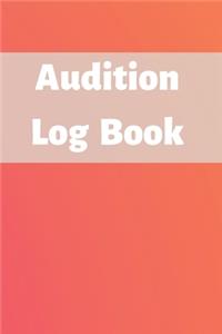 Audition Log Book
