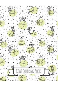 Goat Coloring Book