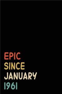Epic Since January 1961