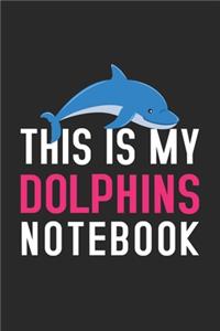 This Is My Dolphins Notebook