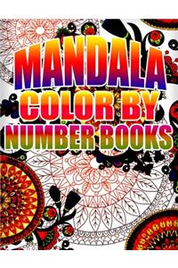 Mandala Color by Number Books