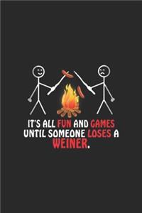 it's all fun and games until someone loses a weiner.
