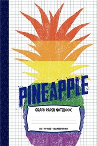 Pineapple Graph Paper Notebook