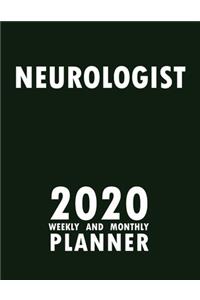 Neurologist 2020 Weekly and Monthly Planner