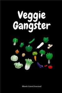 Veggie Gangster Blank Lined Journal