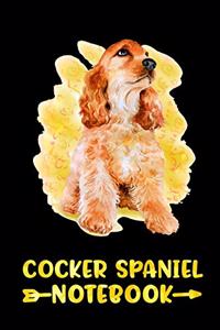 Cocker Spaniel Notebook
