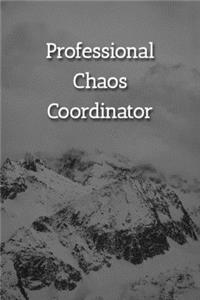 Professional Chaos Coordinator Notebook