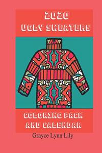 2020 Ugly Sweaters Coloring Pack and Calendar