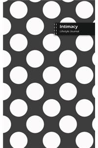 Intimacy Lifestyle Journal, Blank Write-in Notebook, Dotted Lines, Wide Ruled, Size (A5) 6 x 9 In (Gray)