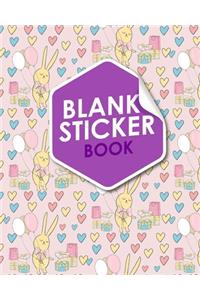 Blank Sticker Book