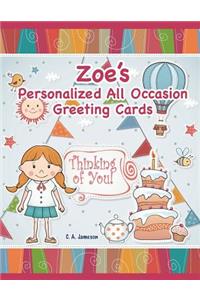 Zoe's Personalized All Occasion Greeting Cards